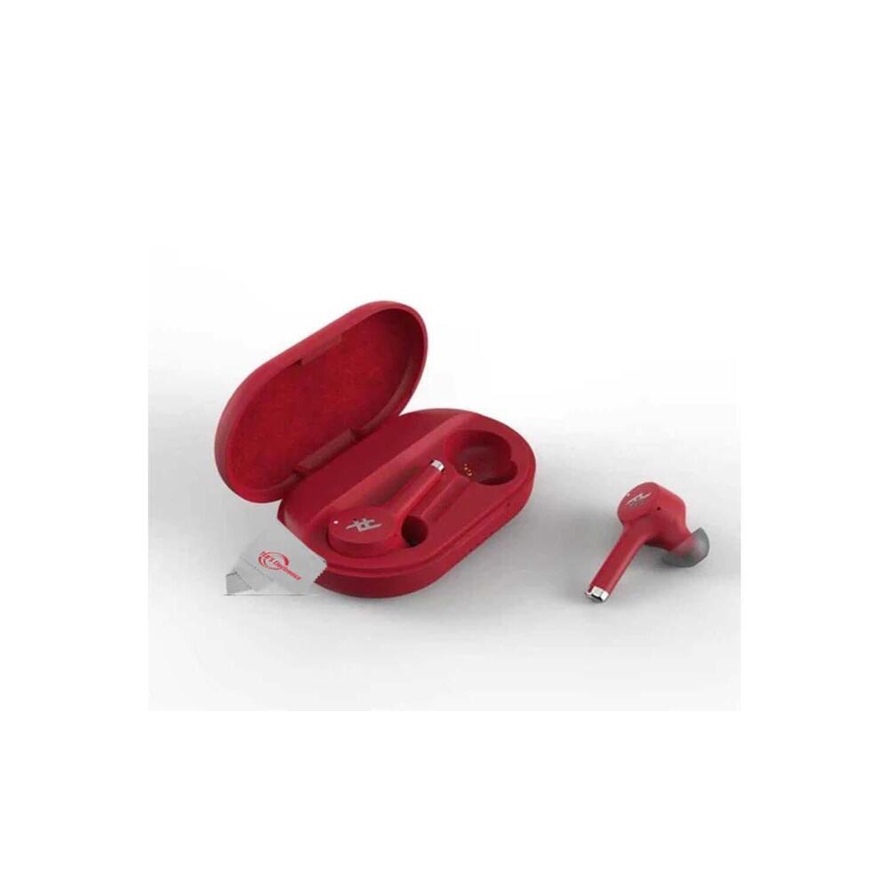 iFrogz Airtime Pro 2 SE Truly Wireless Earbuds w/ Charging Pad Red - Picture 2 of 2
